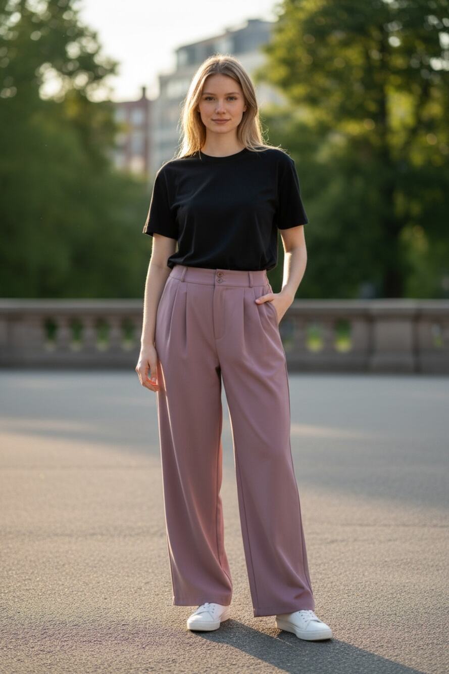 HALARA Pants Size XL NEW Purple Slacks Straight Leg